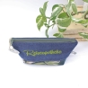 Universal-/Kosmetiktasche bestickt Reiseapotheke Palmen Handmade
