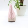 Bestickte Universaltasche Rosa „Lebenslust“ Sommerlich Handmade