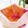 Bestickte Universaltasche Rosa „Good Vibes only“ Handmade genäht