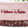 Bestickte Universaltasche Rosa „Hakuna Matata“ Handmade genäht