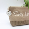 Bestickte Universaltasche „Salty Life“ Sommerlich handmade