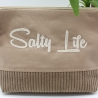 Bestickte Universaltasche „Salty Life“ Sommerlich handmade