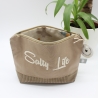 Bestickte Universaltasche „Salty Life“ Sommerlich handmade