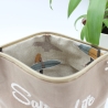 Bestickte Universaltasche „Salty Life“ Sommerlich handmade
