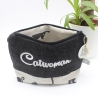 Universal-/Kosmetiktasche bestickt Catwoman Handmade Geschenkidee
