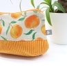 Universaltasche aus Canvas & Cord - Orangen Orange Beige