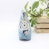 Universal-/Kosmetiktasche Hellblau Geschenkidee Handmade Unikat