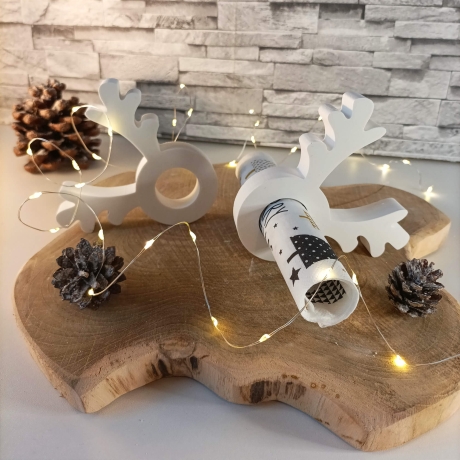 Rentier Weihnachten Deko, Serviettenring, Serviettenhalter