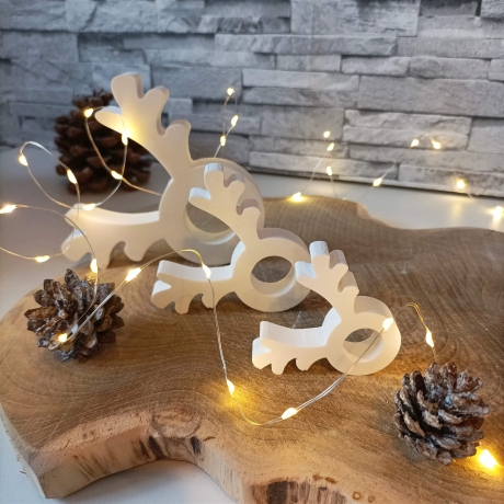 Rentier Weihnachten Deko, Serviettenring, Serviettenhalter