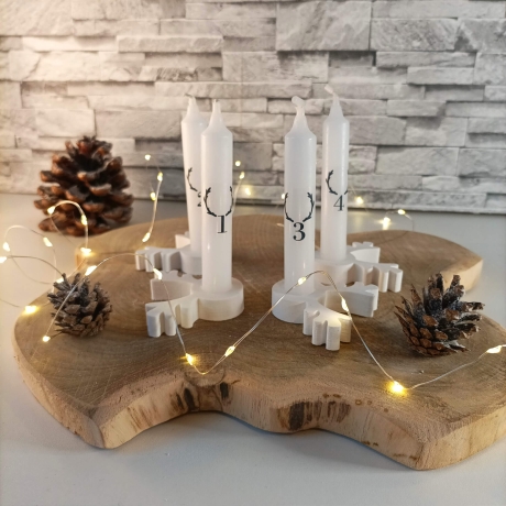 Rentier Weihnachten Deko, Serviettenring, Serviettenhalter