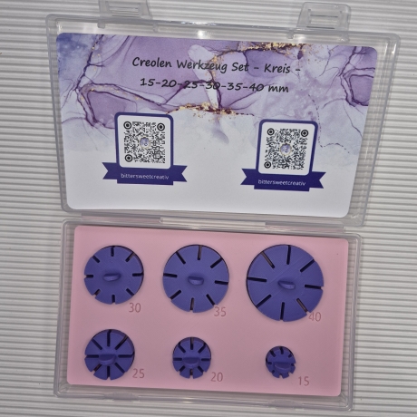 Creolen-Hilfstool – 6 Formen und Größen wählbar | Hoops-Hilfstool