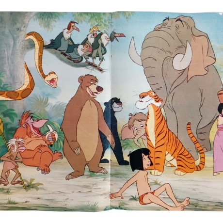 VINTAGE POSTER DAS DSCHUNGELBUCH