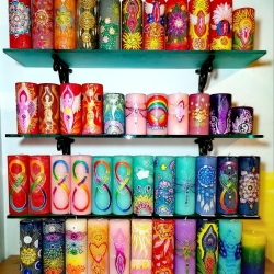 Lichtbringer an Deinem Geburtstags-TAG bemalt und gechannelt !