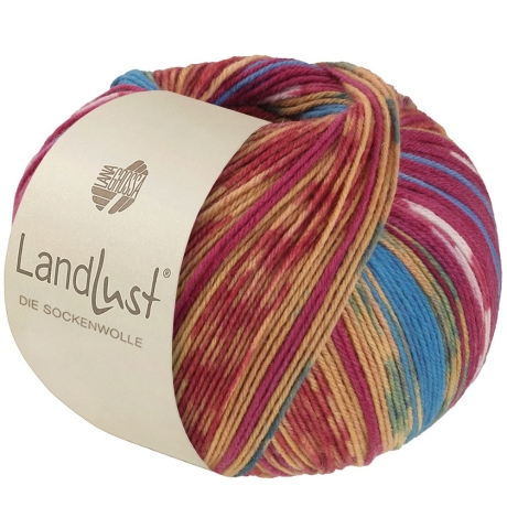 Lana Grossa Landlust, 4-fädige Sockenwolle, 600er Serie