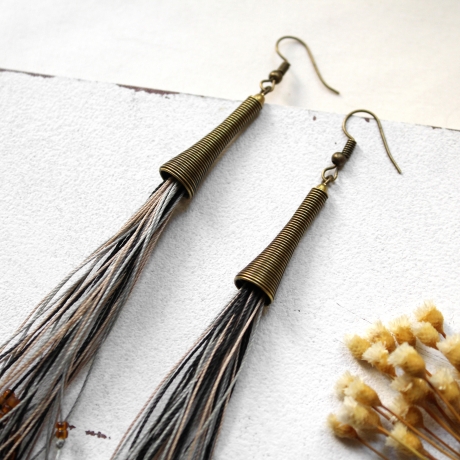 Boho Ohrhänger 'Maye' | Statement Ohrringe