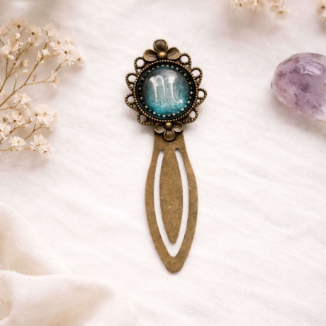 Personalisiertes Lesezeichen Sternzeichen Geschenkidee