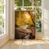 Neu! Fotografie Licht-Brücke als Poster Druck