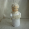 TausendschönStoffpuppen: Winterkind, Schneemädchen