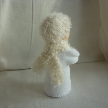 TausendschönStoffpuppen: Winterkind, Schneemädchen