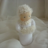 TausendschönStoffpuppen: Winterkind, Schneemädchen