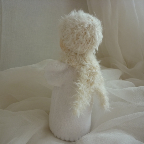 TausendschönStoffpuppen: Winterkind, Schneemädchen