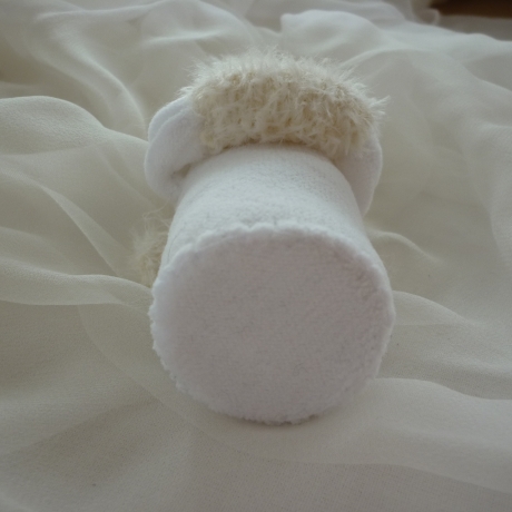 TausendschönStoffpuppen: Winterkind, Schneemädchen