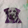 Labrador Retriever - 15.76 x 14.58 cm