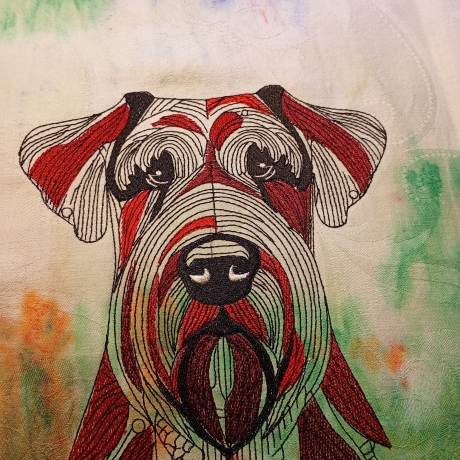 Schnauzer - 15.30 x 17.91 cm