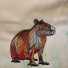 Capybara - 17.41 x 18.20 cm