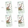 Lesepass Dinosaurier Lesezeichen Grundschule 100 Stück