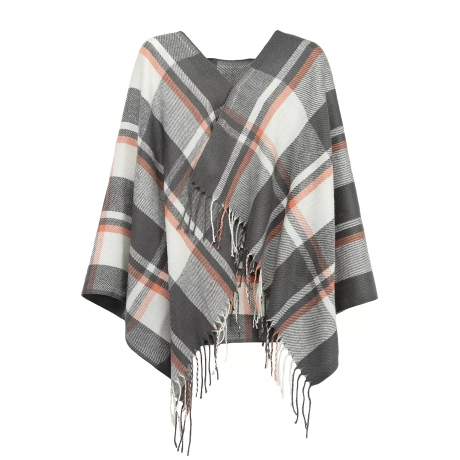 Damen-Herren-Baumwoll-Karo-Winterschal, 200x60 cm, neu