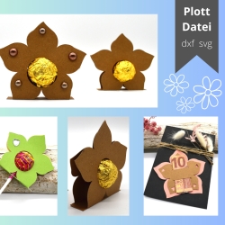 Plotterdatei Blume Blüte zum Befüllen Plotterdatei Blume Blüte zum Befüllen