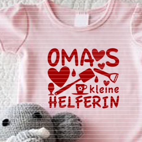 Omas kleine Helferin Plotterdatei SVG DXF FCM