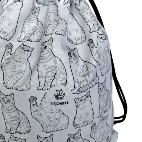Turnbeutel mit Katzen – Stilvoll & dezent für den Alltag!