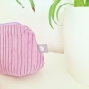 Mäppchen / Universaltasche aus Cord Lila - praktisch & Vielseitig
