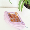 Mäppchen / Universaltasche aus Cord Lila - praktisch & Vielseitig