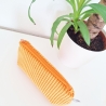Mäppchen/Universaltasche aus Cord Orange - praktisch & vielseitig