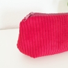Mäppchen / Universaltasche aus Cord Rot - praktisch & vielseitig