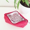 Mäppchen / Universaltasche aus Cord Rot - praktisch & vielseitig