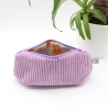 Mäppchen / Universaltasche aus Cord Lila - praktisch & Vielseitig