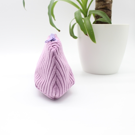 Mäppchen / Universaltasche aus Cord Lila - praktisch & Vielseitig