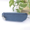 Mäppchen Universaltasche Cord Dunkelblau Unikat Handmade