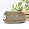 Mäppchen Universaltasche Cord Braun Unikat Handmade