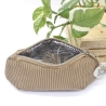 Mäppchen Universaltasche Cord Braun Unikat Handmade