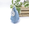 Mäppchen Universaltasche Cord Hellblau Unikat Handmade