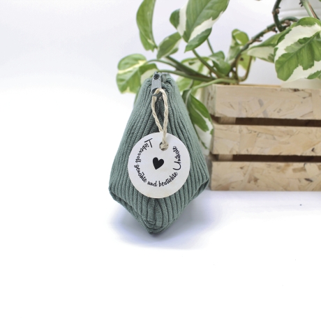 Mäppchen Universaltasche Cord Khaki Unikat Handmade