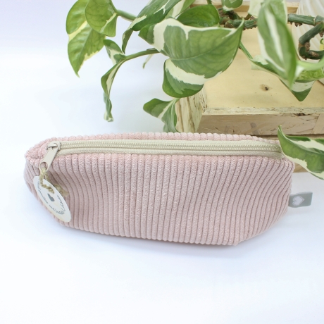 Mäppchen Universaltasche Cord Rose Unikat Handmade