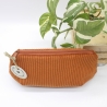 Mäppchen Universaltasche Cord Rost/Braun Unikat Handmade