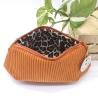 Mäppchen Universaltasche Cord Rost/Braun Unikat Handmade