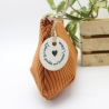 Mäppchen Universaltasche Cord Rost/Braun Unikat Handmade